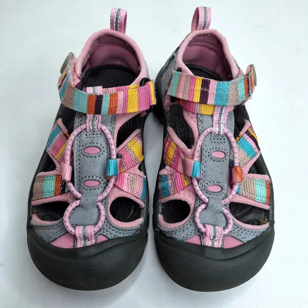 KEEN Venice H2 Sandals Lilac Raya Girls 11 Outdoor Hiking Closed Toe Water Shoes